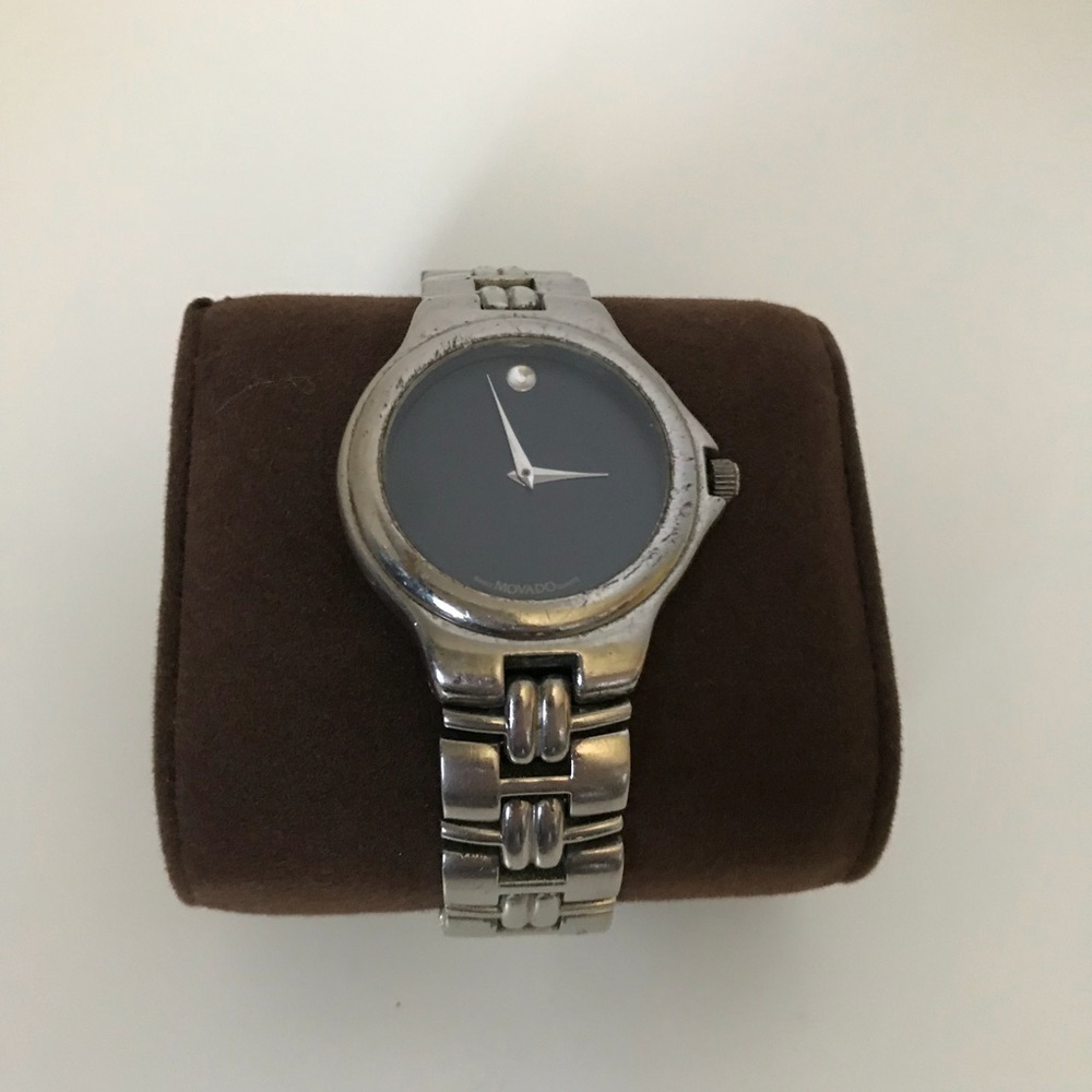Movado collection stainless steel Swiss watch